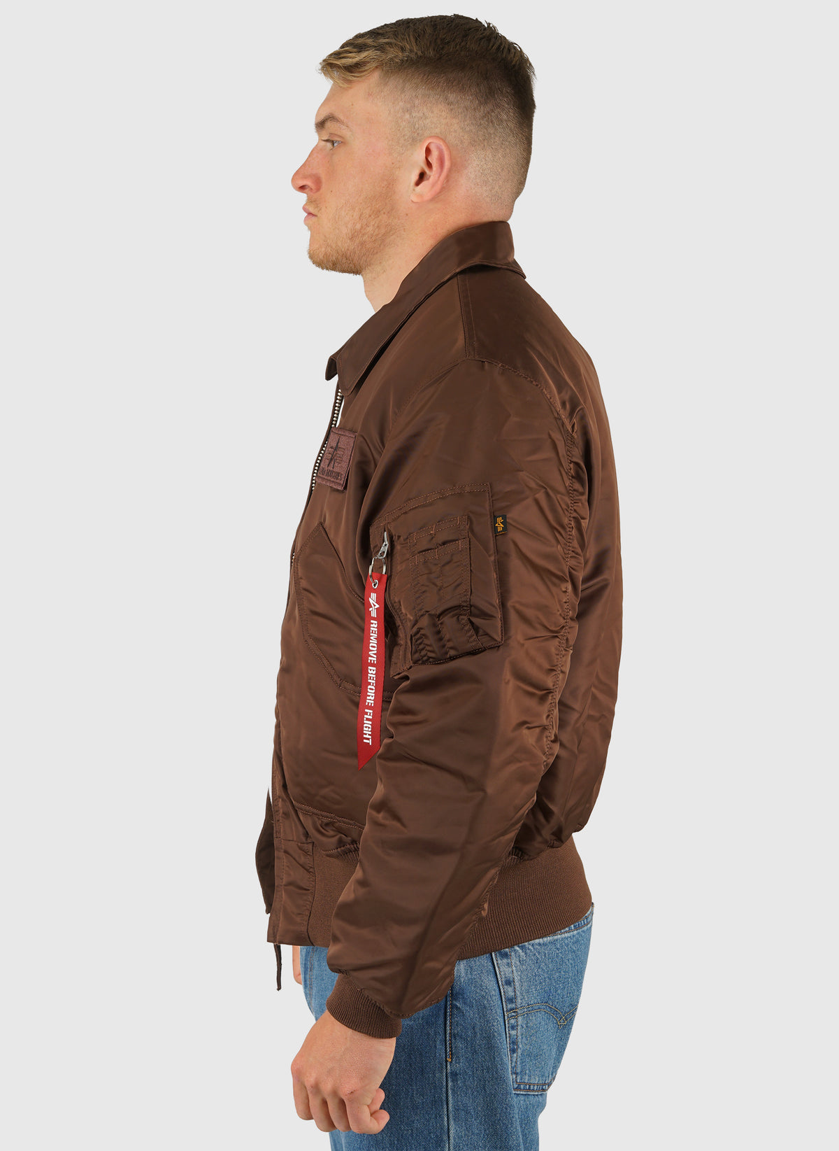 CWU-45 Heritage Bomber Jacket - Powder Brown