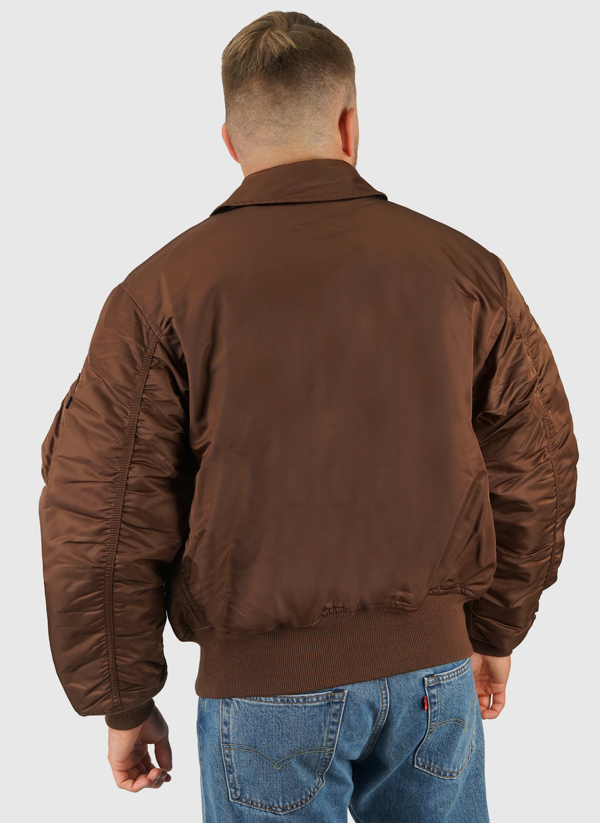 CWU-45 Heritage Bomber Jacket - Powder Brown
