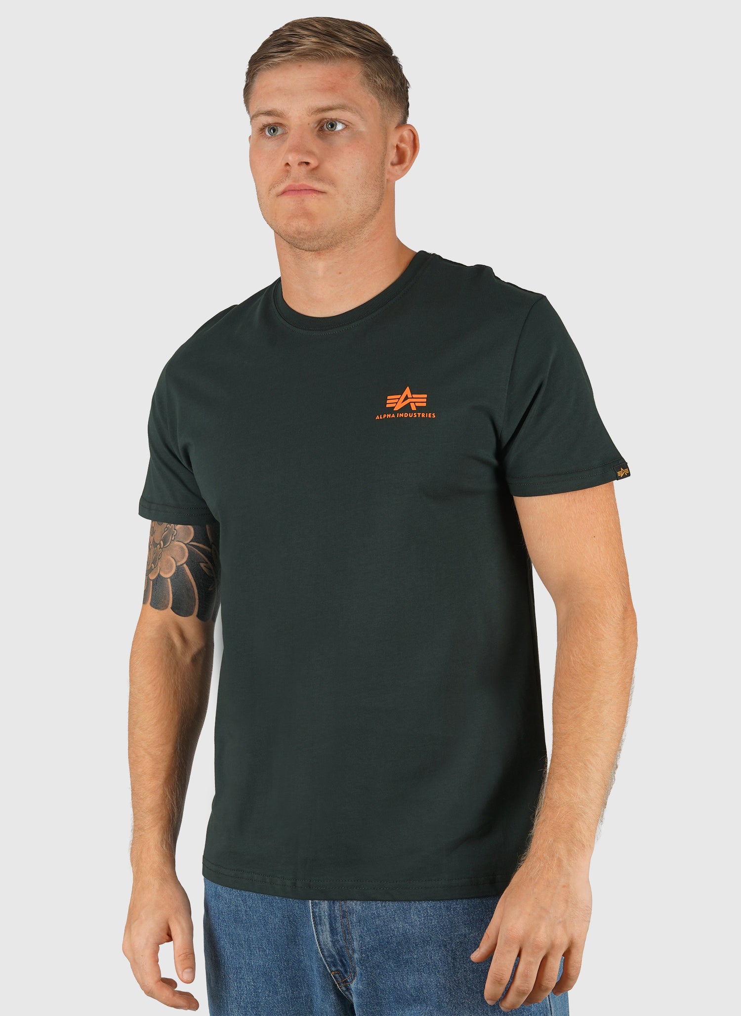 Basic Small Logo T-Shirt - Dark Petrol