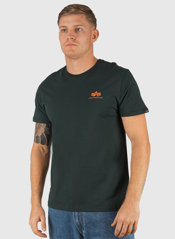 Basic Small Logo T-Shirt - Dark Petrol