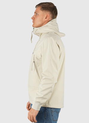 C.P. Shell-R Hooded Goggle Jacket - Silver Birch