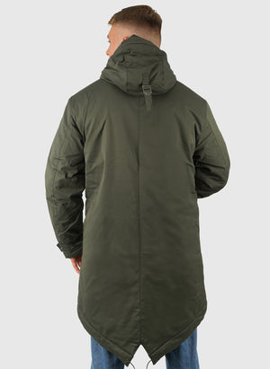 Padded Fishtail Parka - Deep Depths