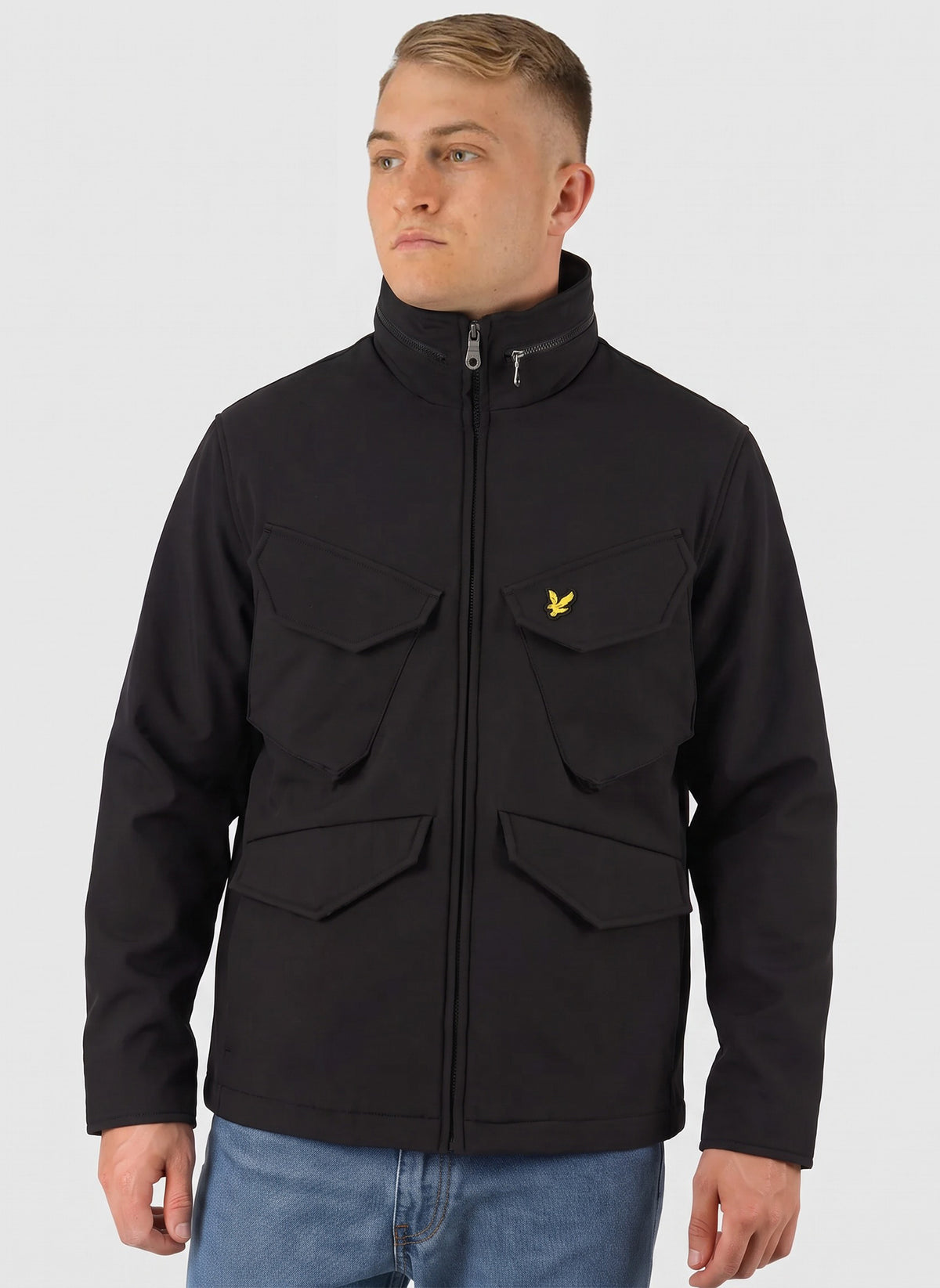 Softshell Field Jacket - Jet Black