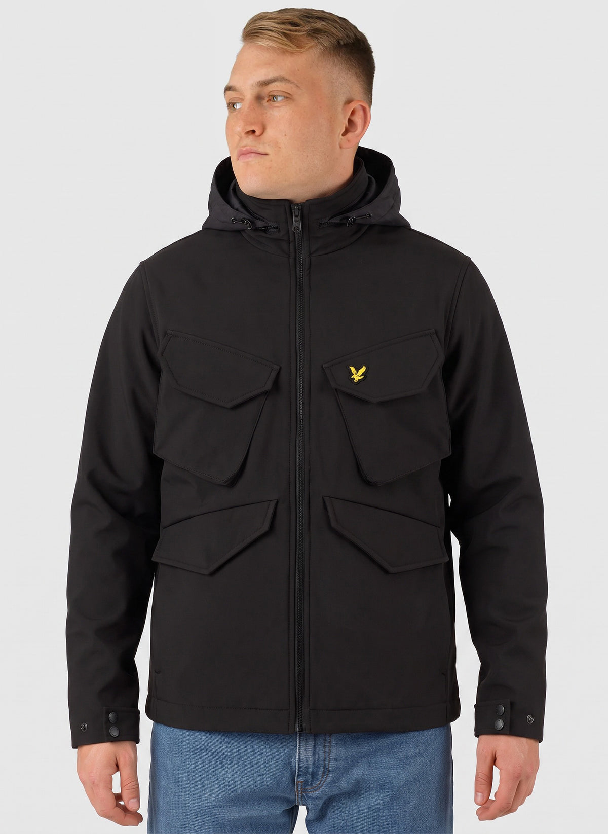 Softshell Field Jacket - Jet Black