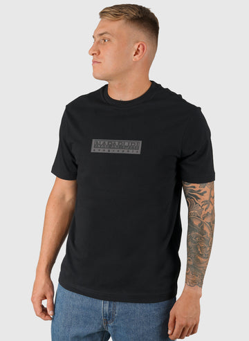 S-Box Logo T-Shirt - Black Beauty