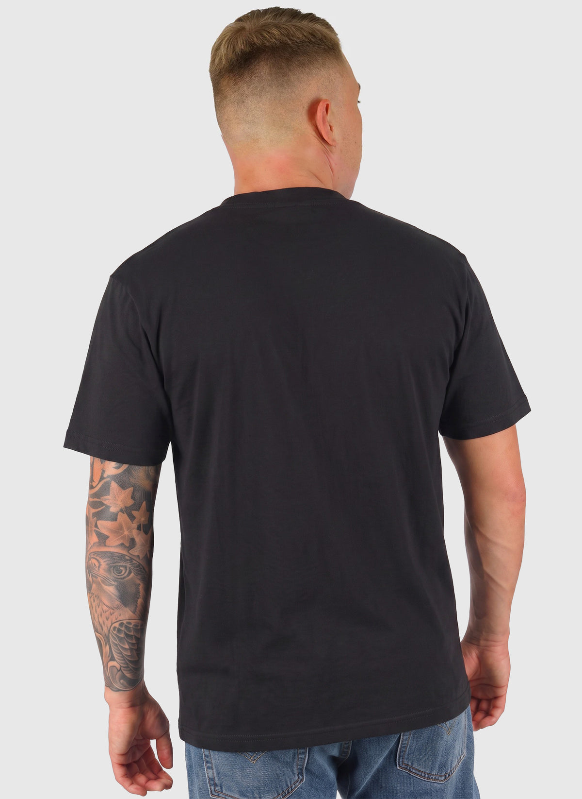 Classic Label T-Shirt Washed - Black