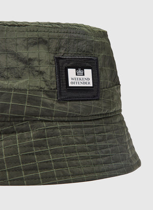 Boukhari Ripstop Bucket Hat - Dark Green