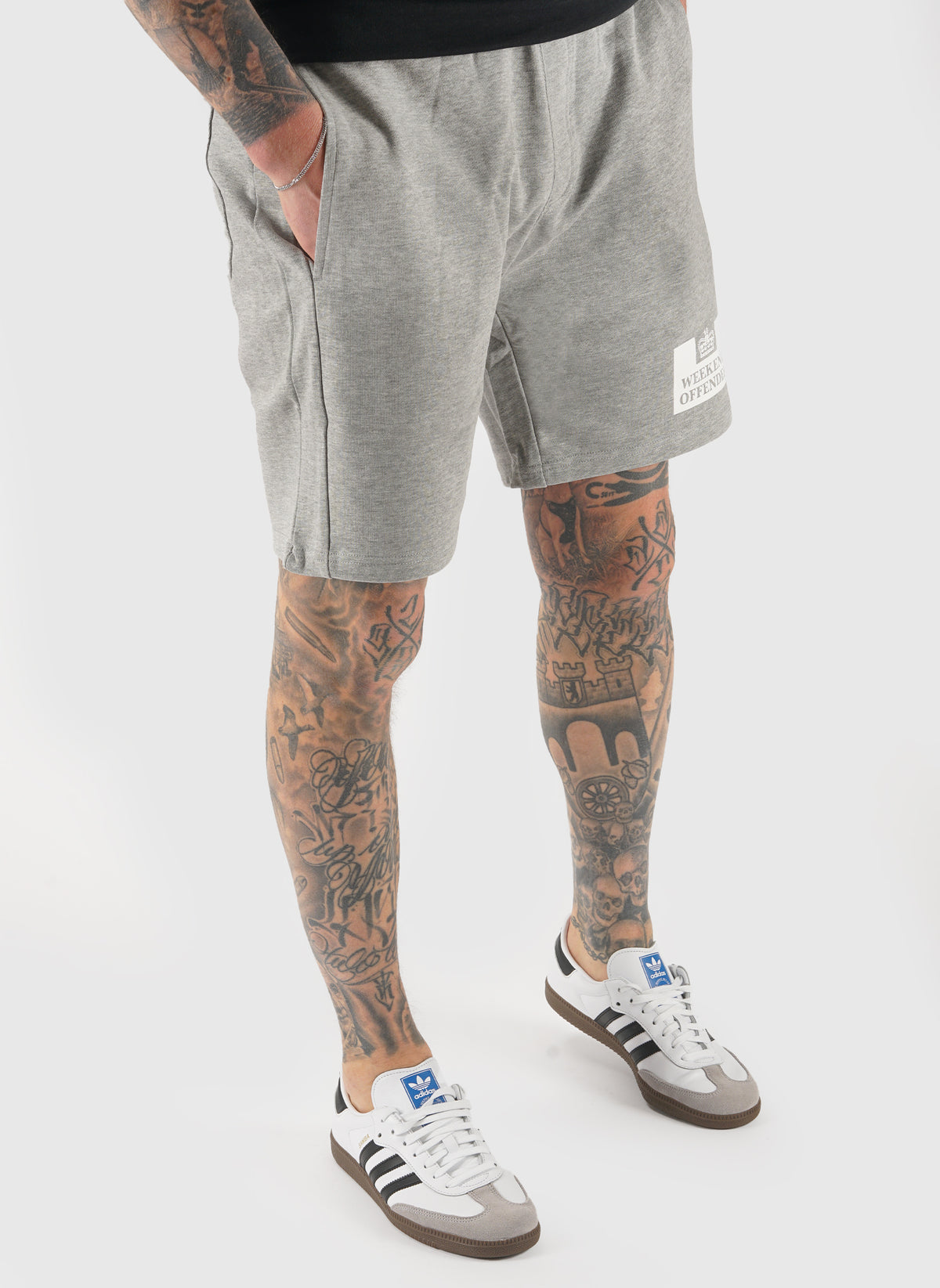 Action Short Classic - Grey Marl