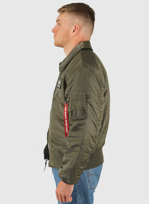 CWU-45 Heritage Bomber Jacket - Mud Olive