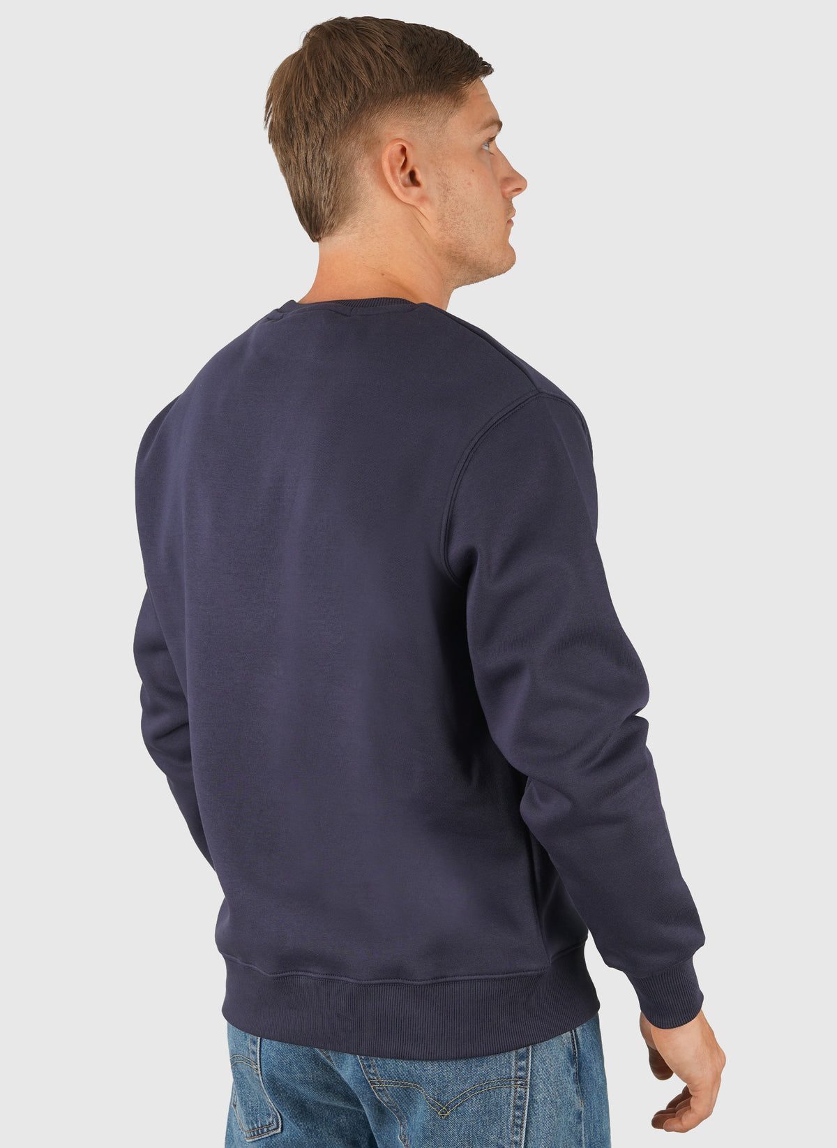 Foam Mid Logo Sweatshirt - Ultra Navy