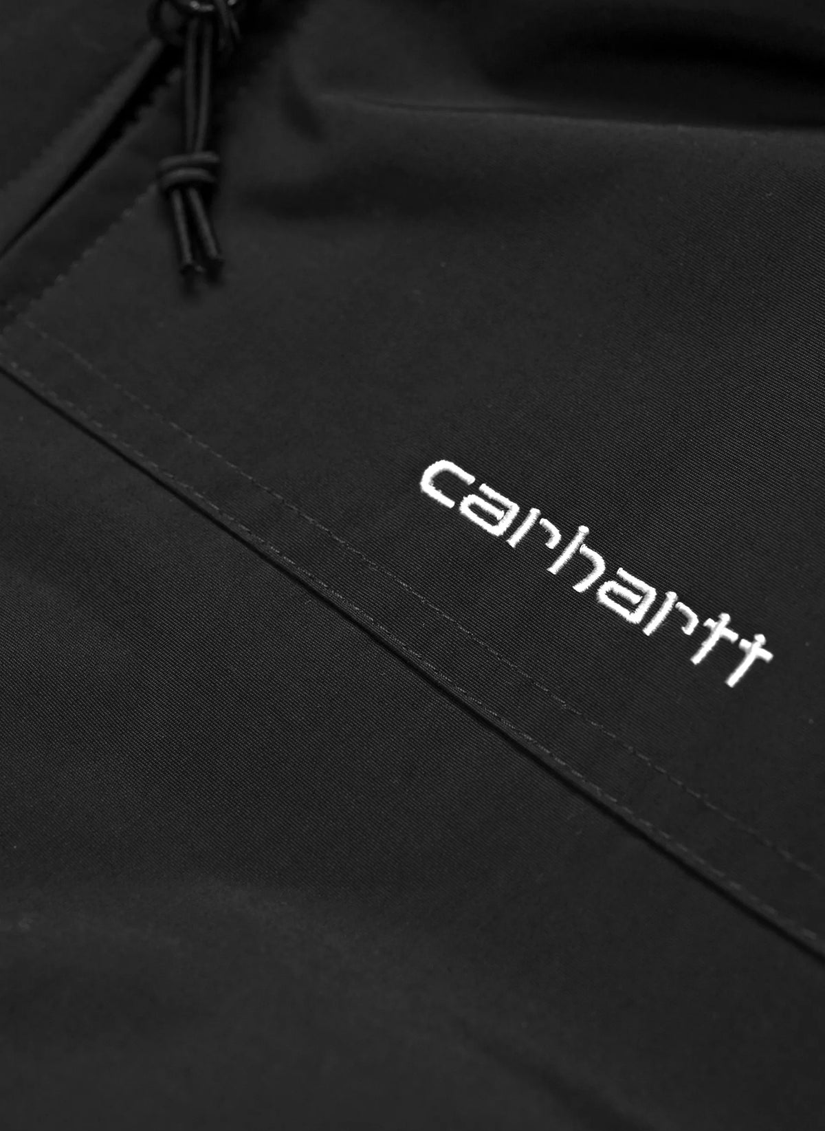 Hooded Sail Jacket - Black/White