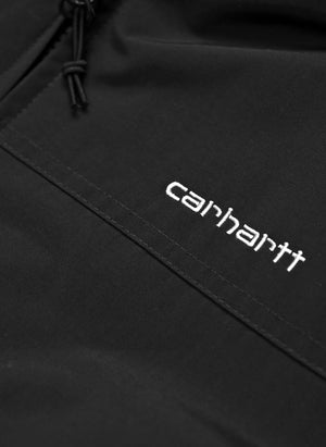 Hooded Sail Jacket - Black/White