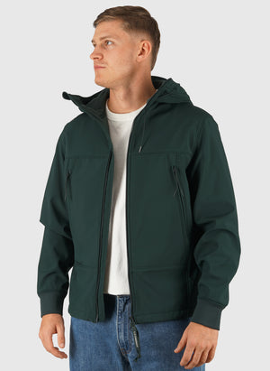 C.P. Shell-R Hooded Goggle Jacket - Ponderosa Pine