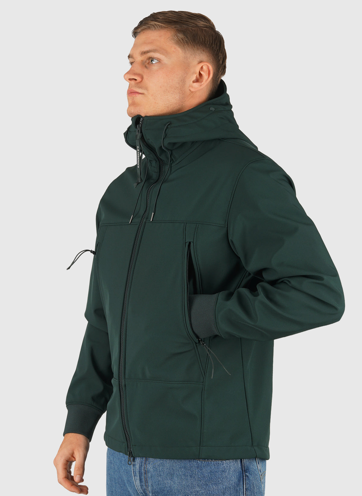 C.P. Shell-R Hooded Goggle Jacket - Ponderosa Pine