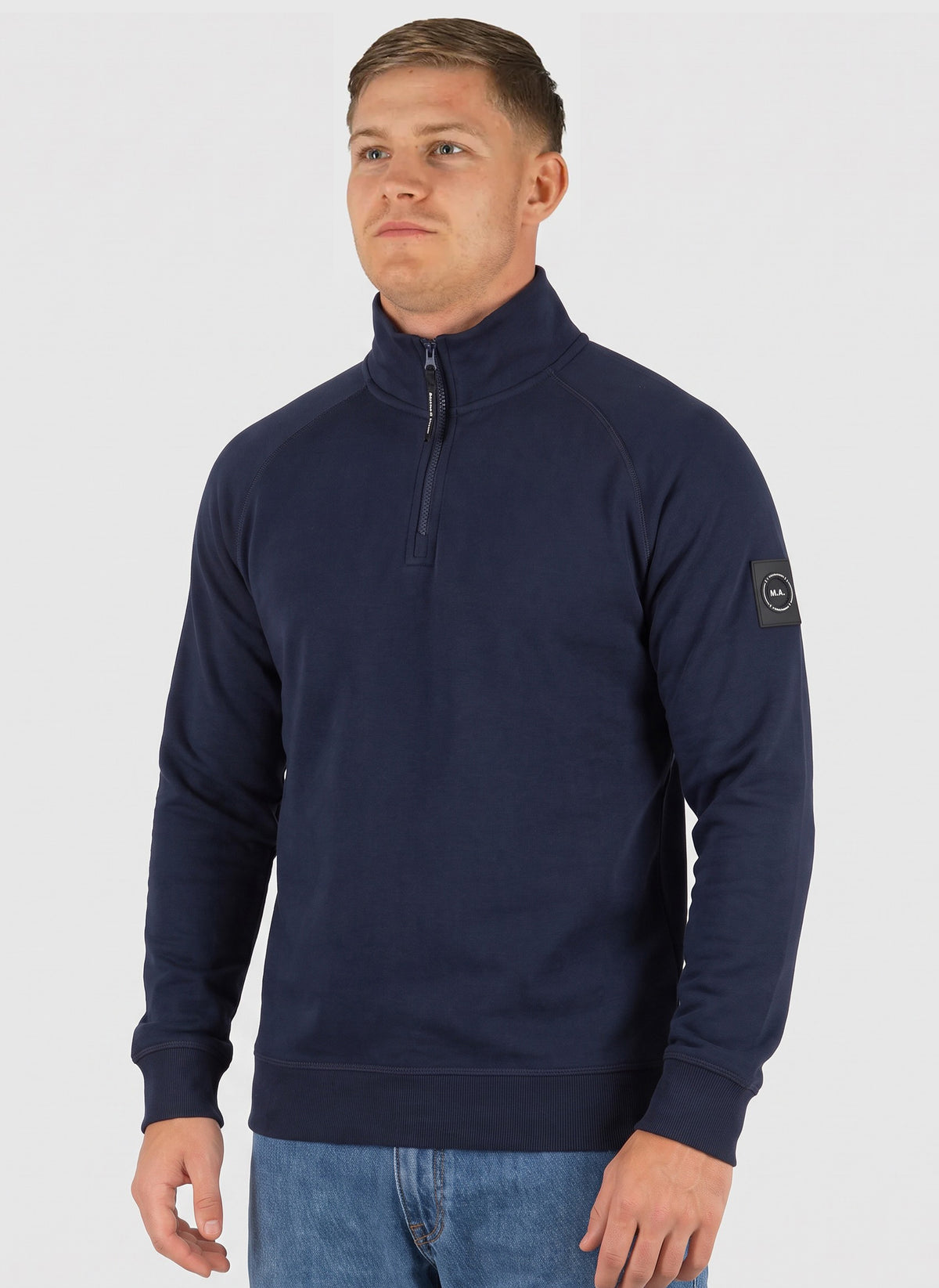 Siren 1/4 Zip Sweatshirt - Navy