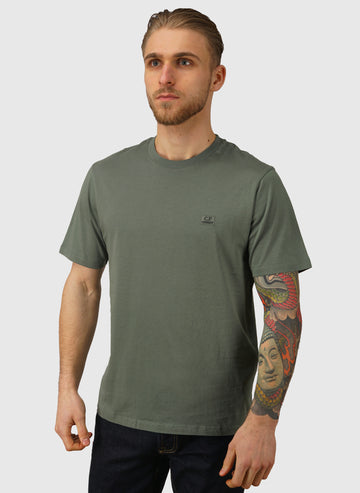 Logo Badge Jersey T-Shirt - Laurel Wreath