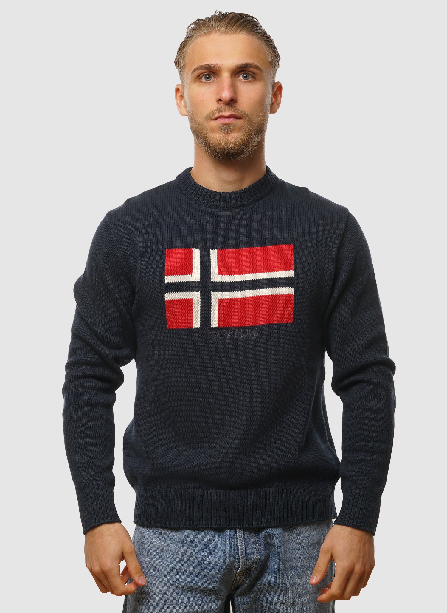 D-Mura Sweatshirt - Blu Marine