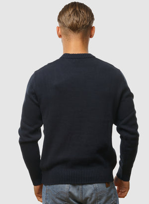 D-Mura Sweatshirt - Blu Marine