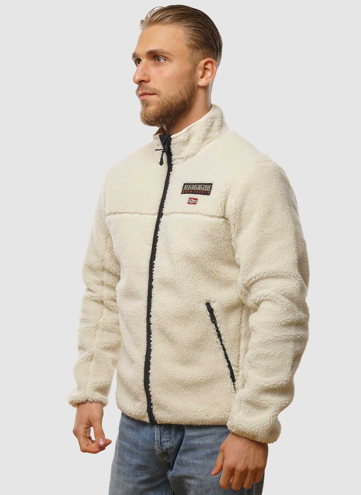 T-Tynik Full Zip Jacket - Beige Dimity