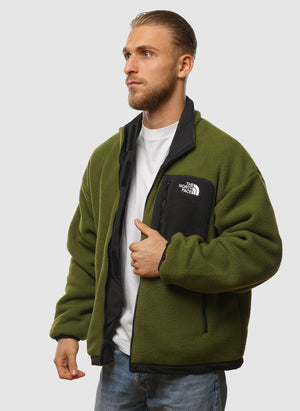 Yumiori Reversible Jacket - Black/Woodland Green
