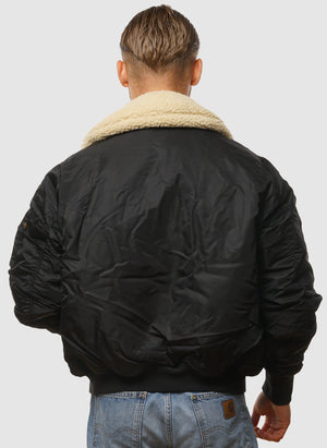 B-15 MOD Reversible Bomber Jacket - Black