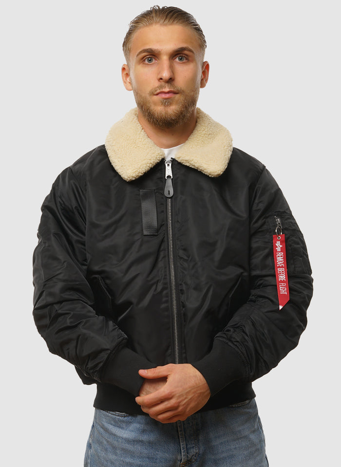 B-15 MOD Reversible Bomber Jacket - Black