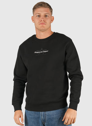 Foam Mid Logo Sweatshirt - Black
