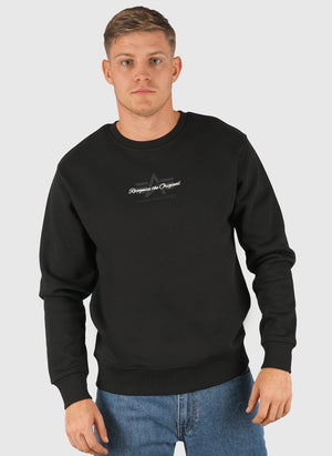 Foam Mid Logo Sweatshirt - Black
