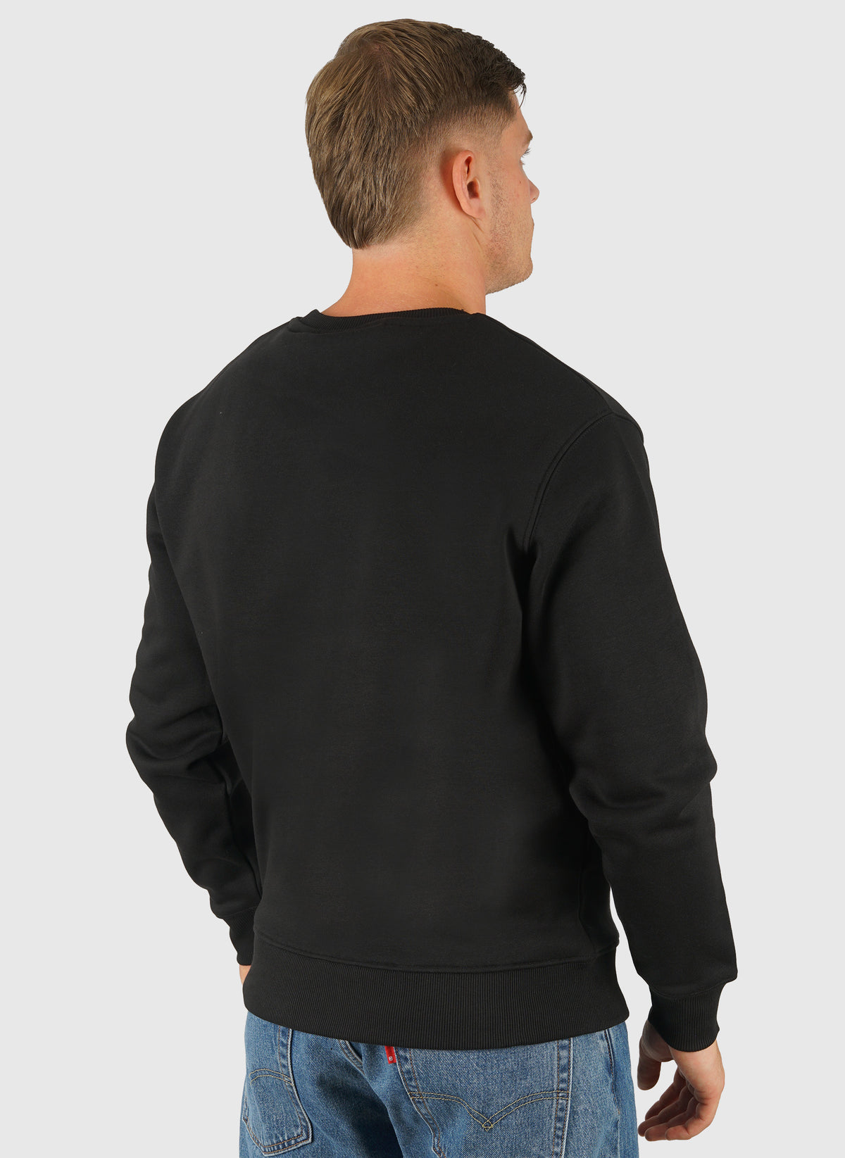 Foam Mid Logo Sweatshirt - Black