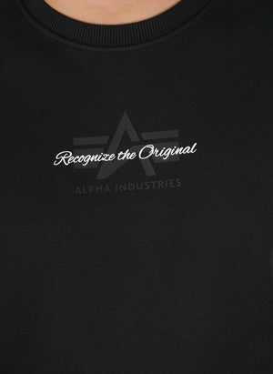 Foam Mid Logo Sweatshirt - Black