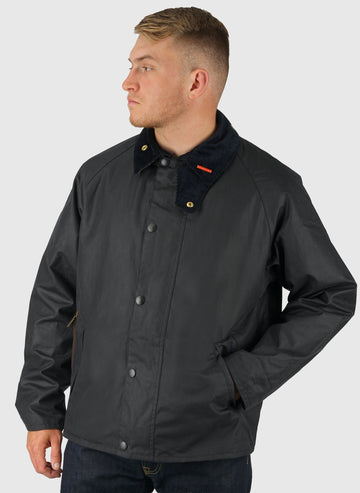 Icons Transport Wax Jacket - Navy