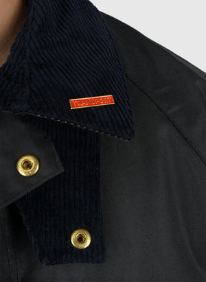 Icons Transport Wax Jacket - Navy