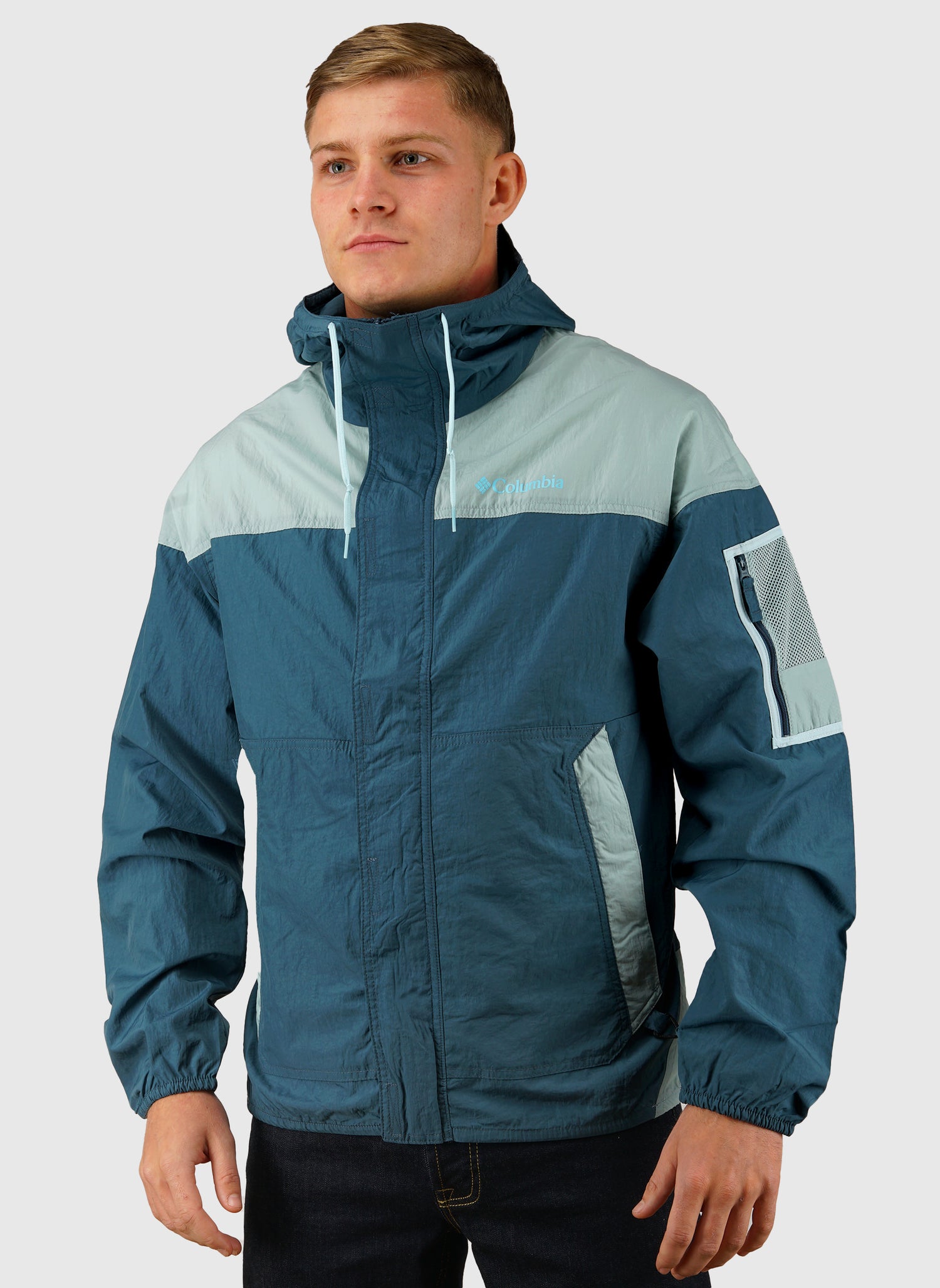 Challenger II Windbreaker - Everblue Crush