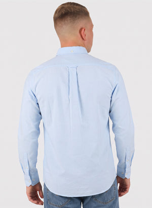 Brewer Slim Fit Hemd - Sky Blue