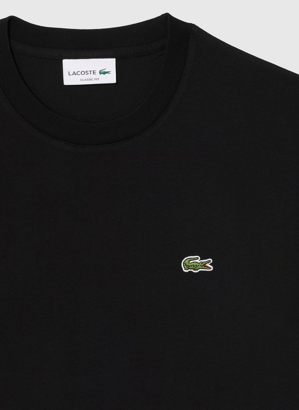 Rundhals T-Shirt - Black