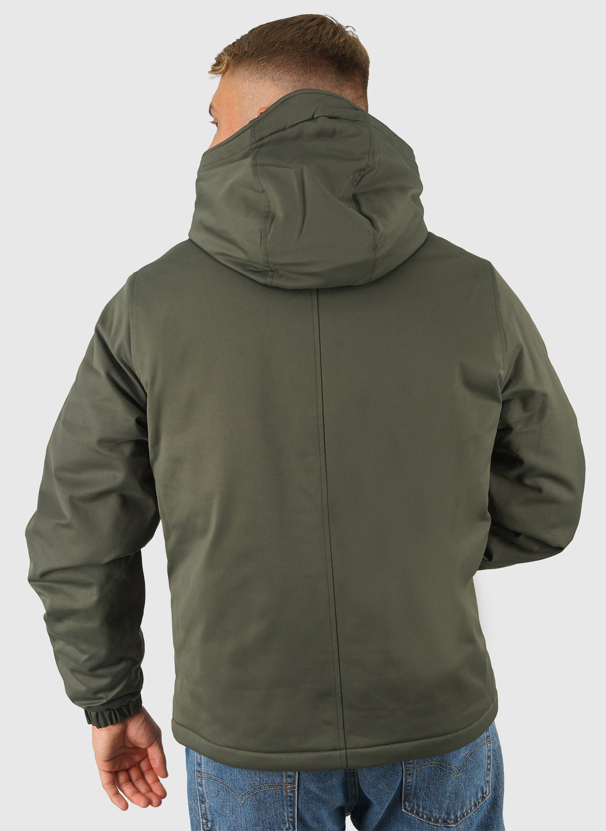 Padded Hooded Zip Through Jacket - Deep Depths