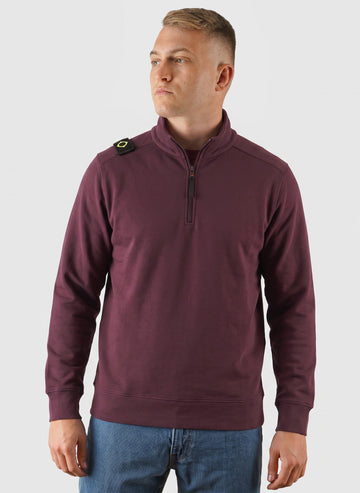 Training Quarter Zip Sweatshirt - Wine