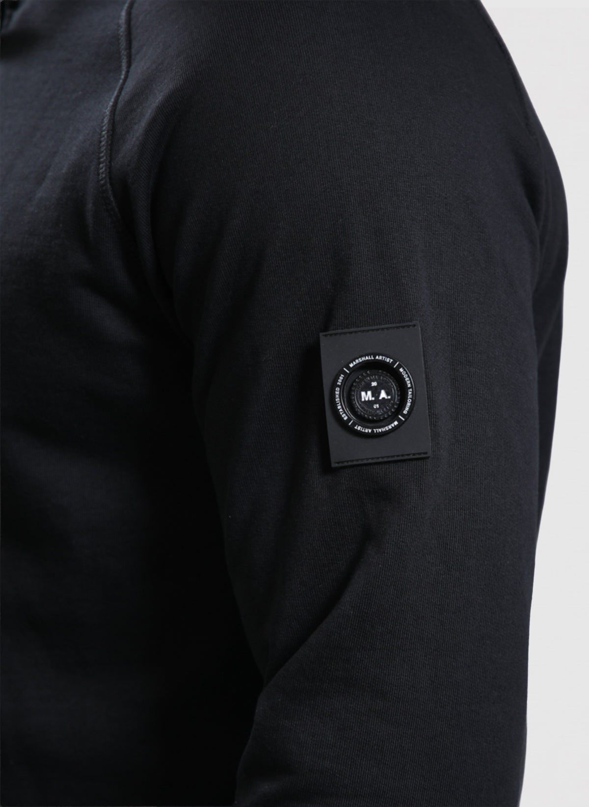 Siren 1/4 Zip Sweatshirt - Black