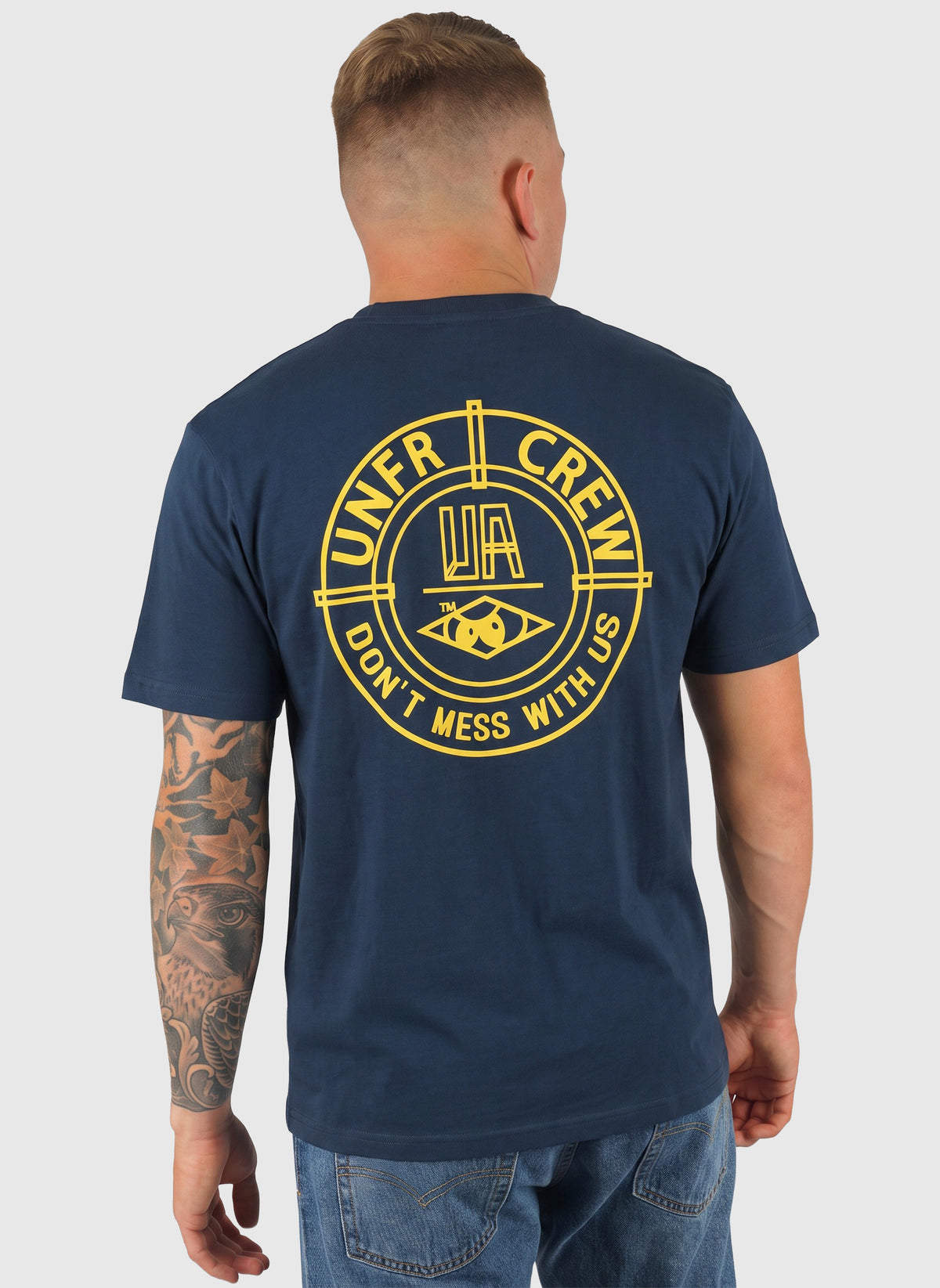 DMWU BP T-Shirt - Blue/Yellow