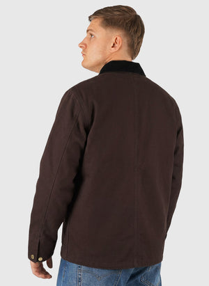 Michigan Coat - Tobacco/Black