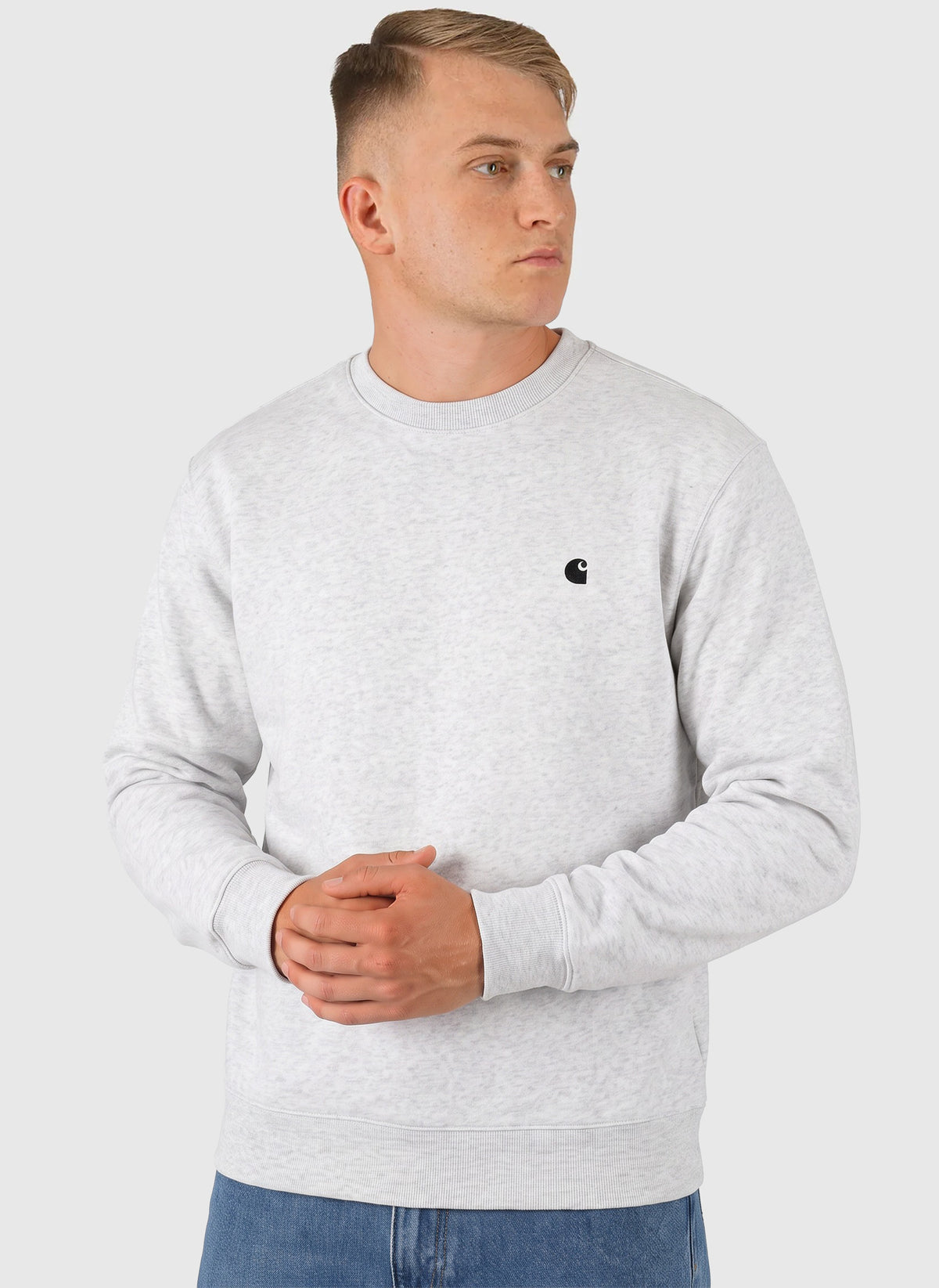 Mack Sweatshirt - Ash Heather/Black