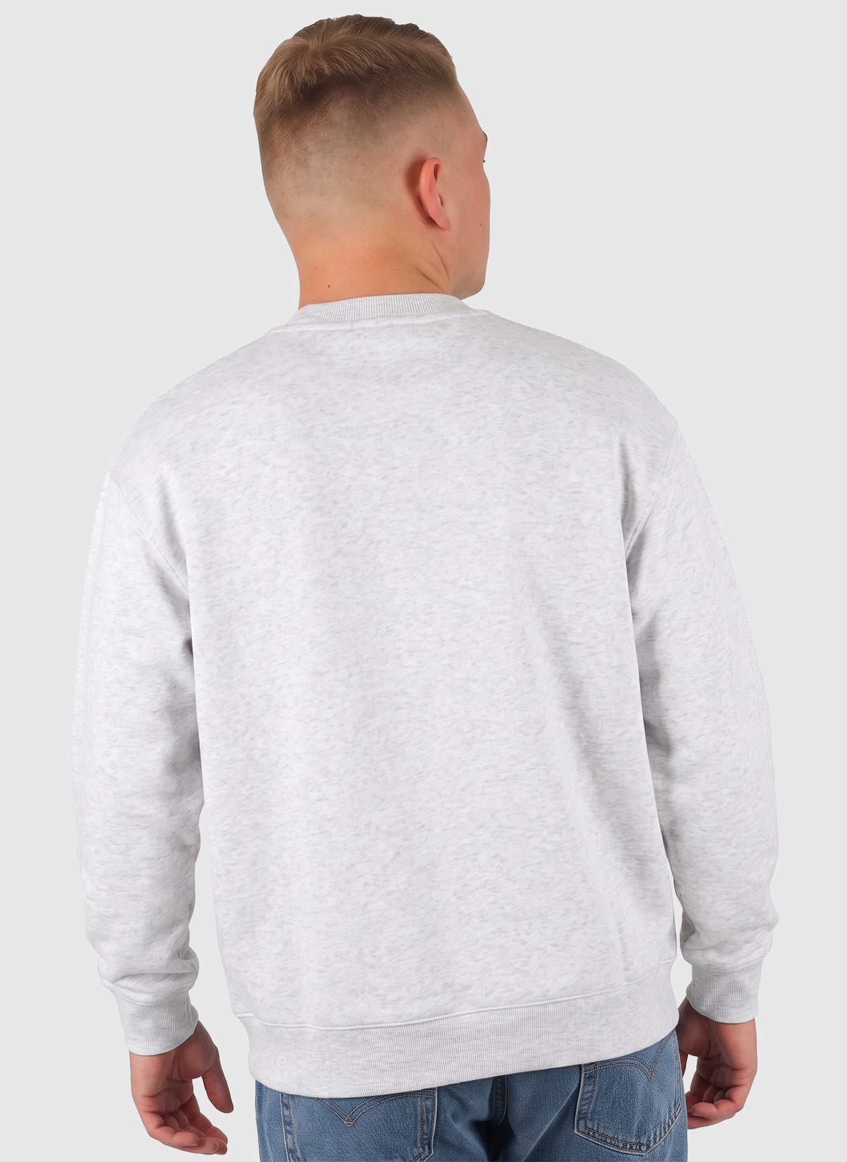Mack Sweatshirt - Ash Heather/Black