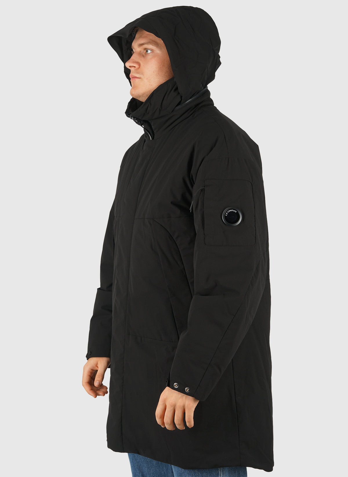 Pro-Tek Medium Long Jacket - Black