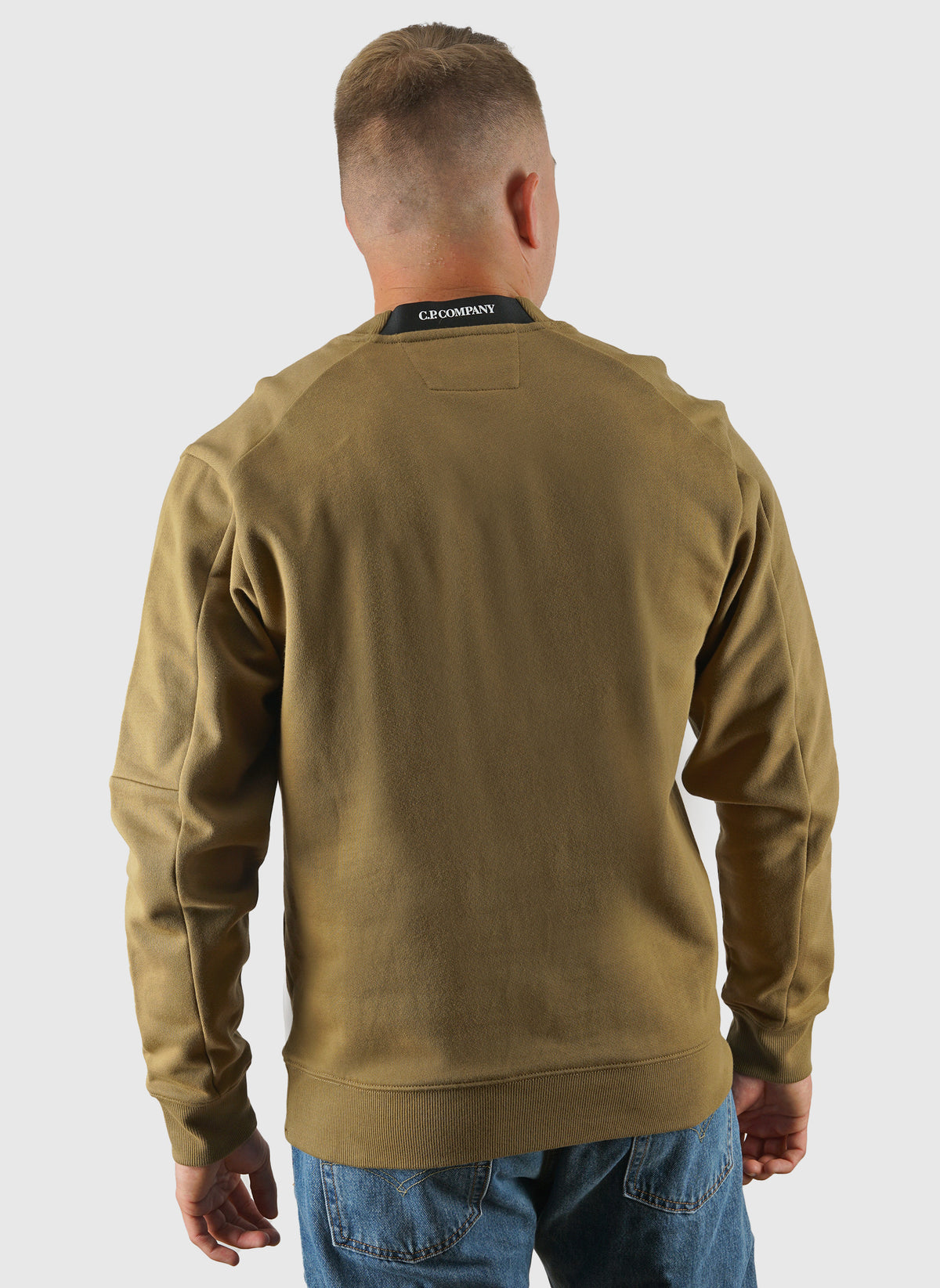 Lens Crew Neck Sweatshirt - Ermine