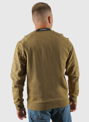 Lens Crew Neck Sweatshirt - Ermine