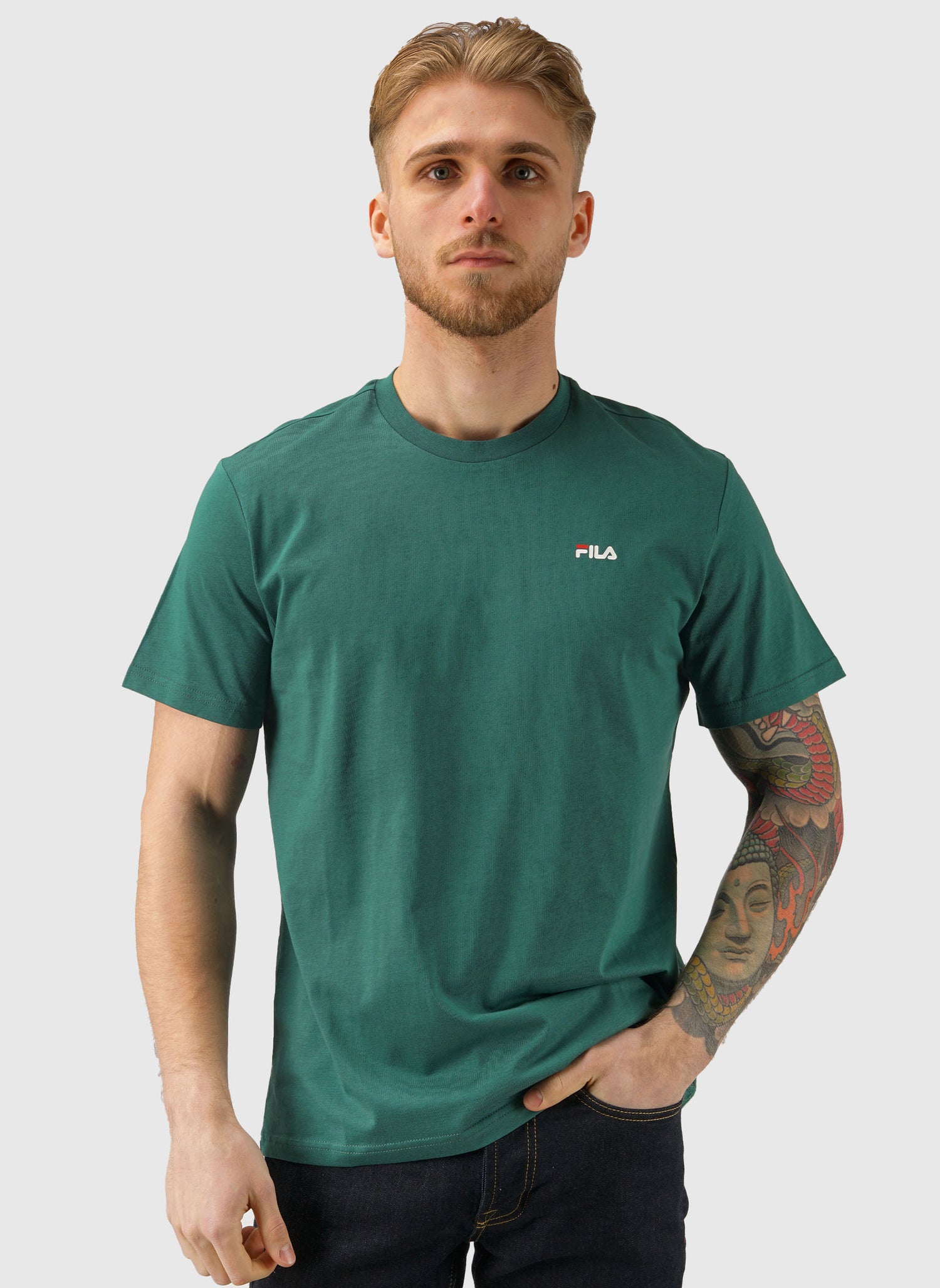 Laas Regular T-Shirt - Posy Green