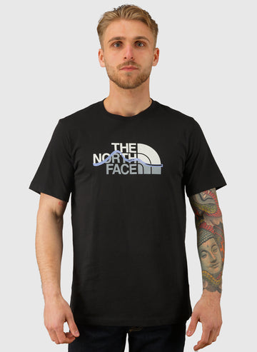 Mountain Line Regular T-Shirt - TNF Black
