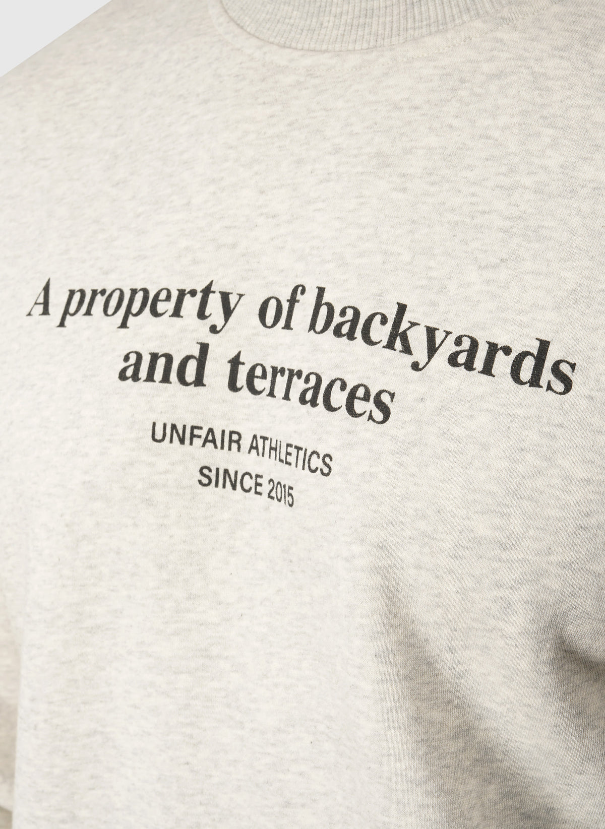 Property Crewneck Heather - Grey