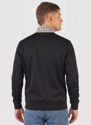 Henson 1/4 Zip Sweatshirt - Black