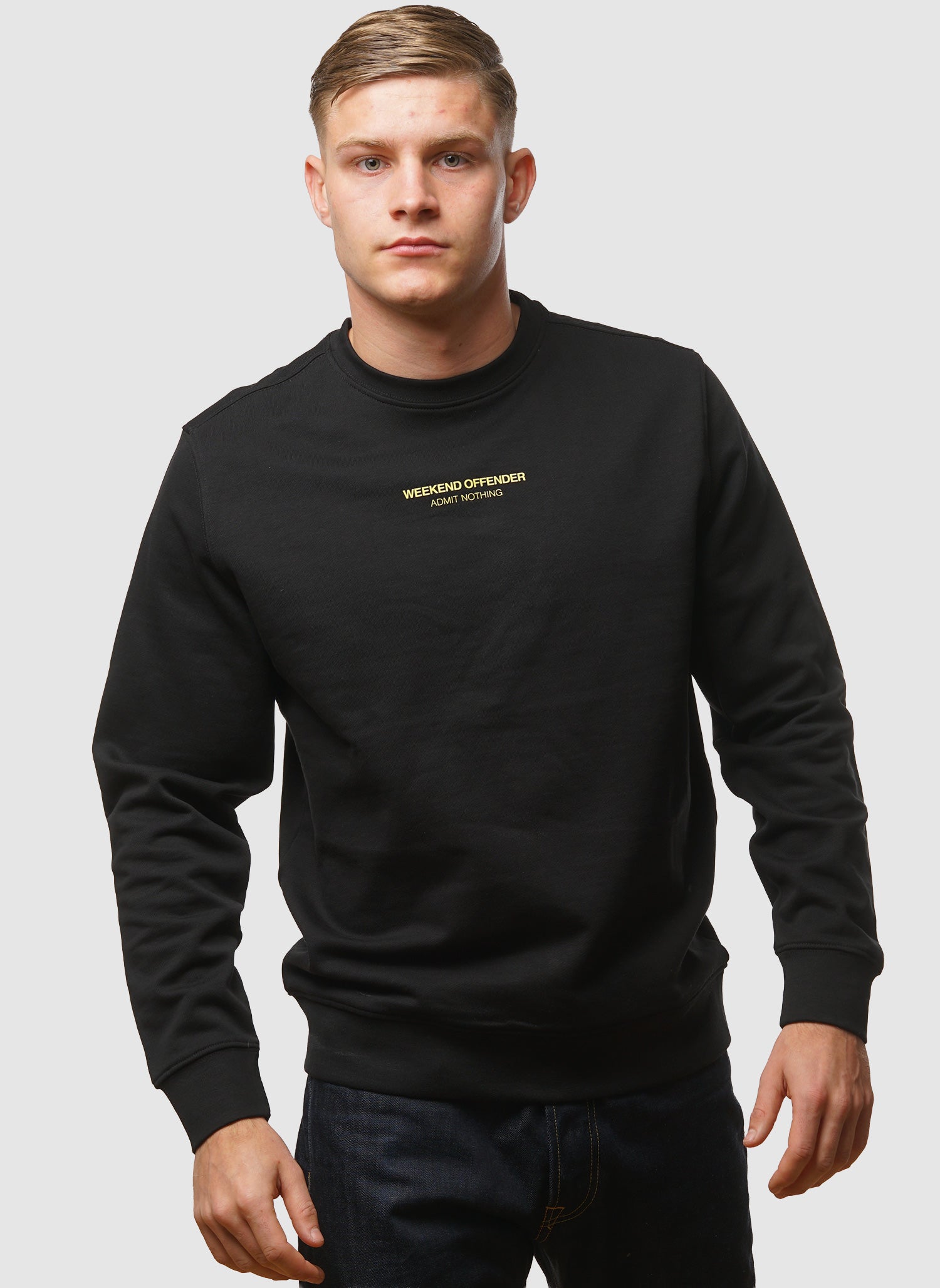 Raval Sweatshirt - Black/Peridot
